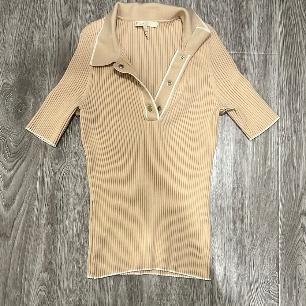 Maje polo sweater